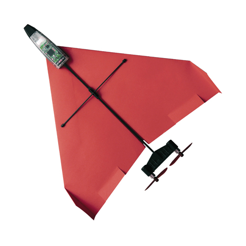 Самолет-планер с мотором и управлением со смартфона. PowerUp 4.0